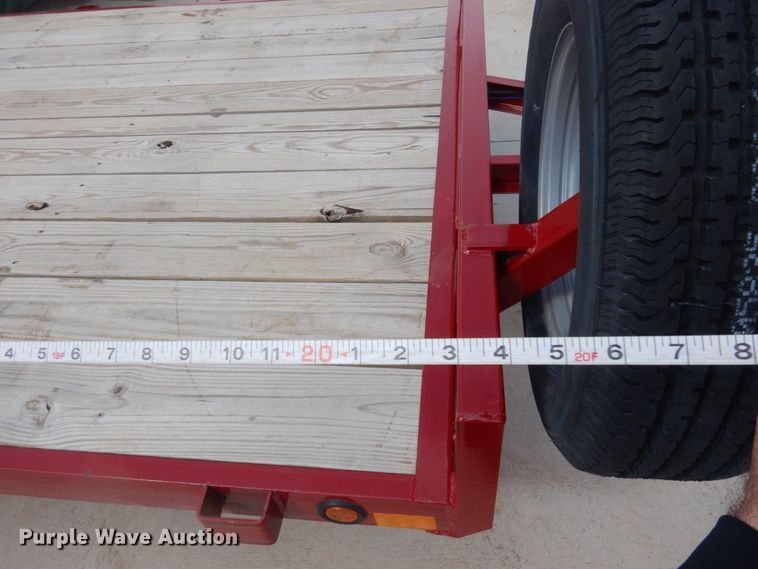 image for item DM5428 2020 East Texas  equipment trailer