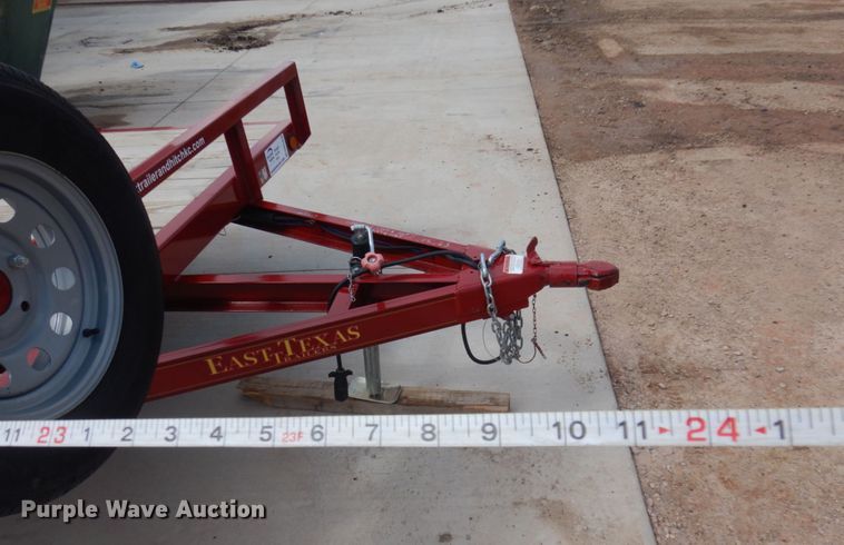 image for item DM5428 2020 East Texas  equipment trailer