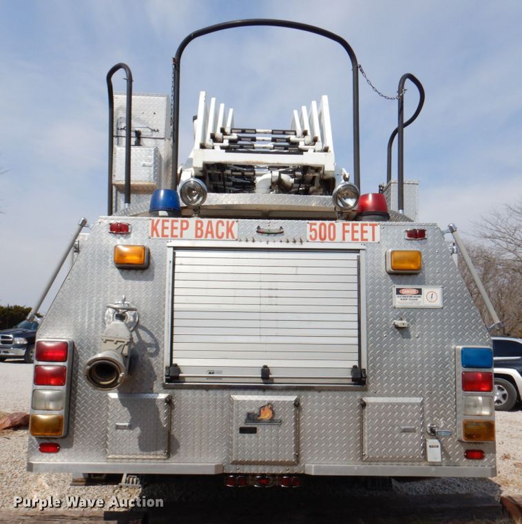 image for item DN1459 1998 HME  ladder fire truck