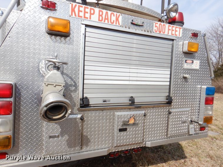 image for item DN1459 1998 HME  ladder fire truck