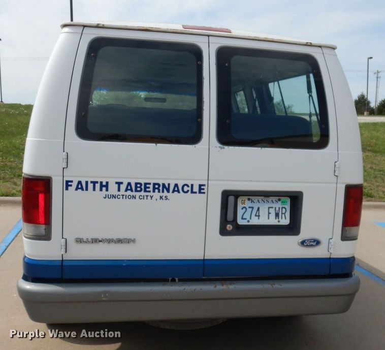 image for item DN1543 1996 Ford Club Wagon  van