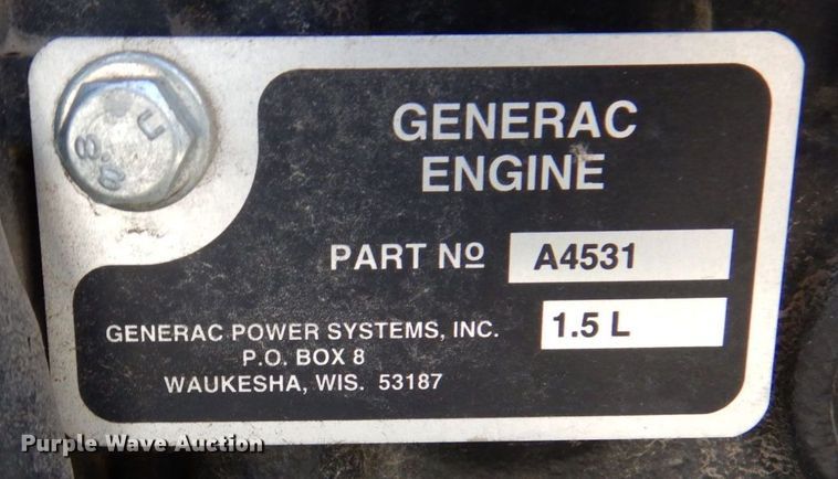 image for item DN7357 Generac 00911-2  generator