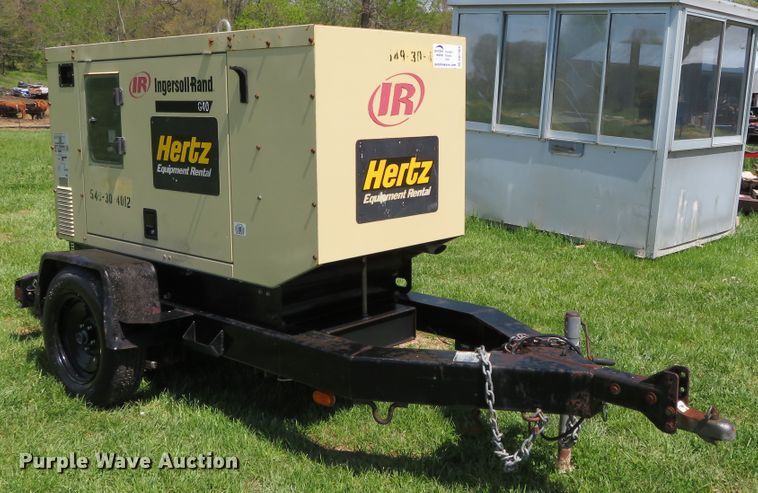 image for item DN7968 2003 Ingersoll Rand G40 IV  generator