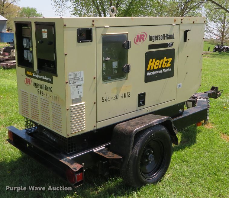 image for item DN7968 2003 Ingersoll Rand G40 IV  generator