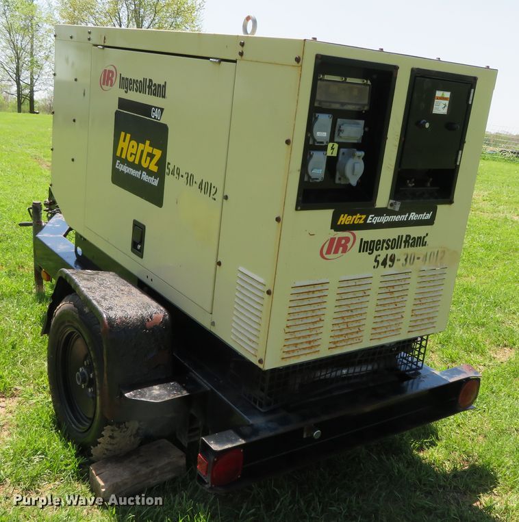image for item DN7968 2003 Ingersoll Rand G40 IV  generator