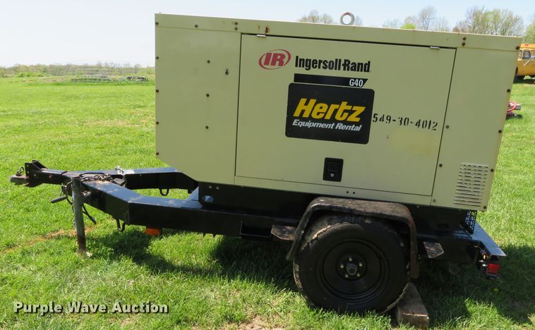 image for item DN7968 2003 Ingersoll Rand G40 IV  generator