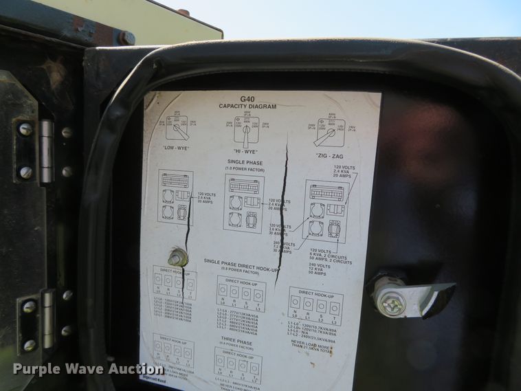 image for item DN7968 2003 Ingersoll Rand G40 IV  generator