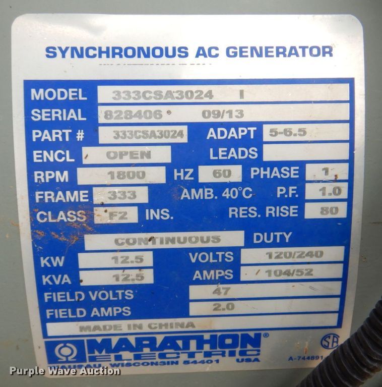 image for item DP3986 Engine Power Source  generator