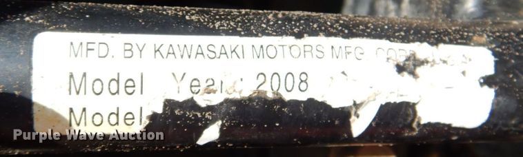 image for item DP4010 2008 Kawasaki Brute Force 750  ATV