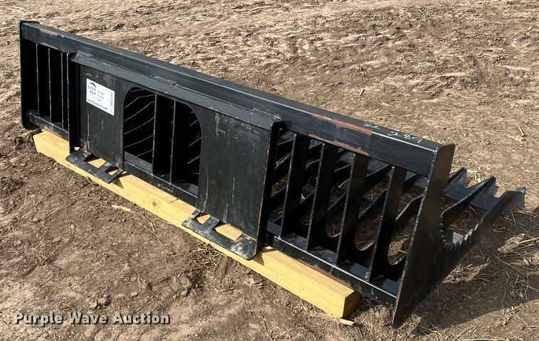 image for item DR1347 83"W skid steer rock bucket