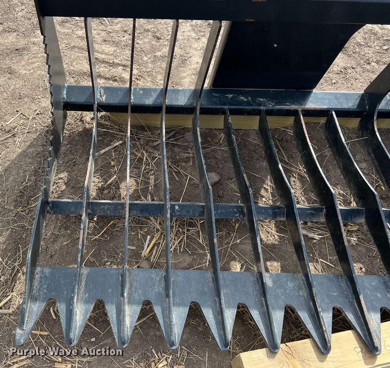 image for item DR1347 83"W skid steer rock bucket