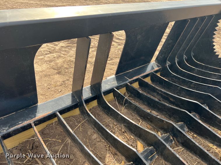 image for item DR1347 83"W skid steer rock bucket