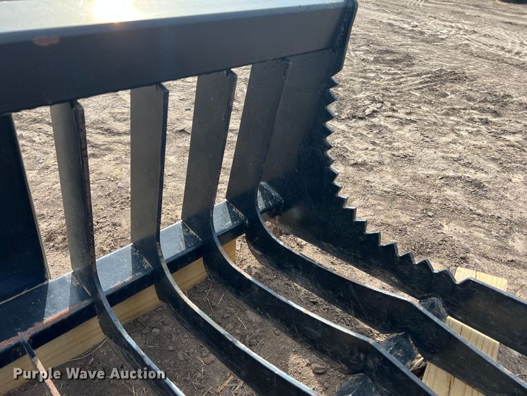 image for item DR1347 83"W skid steer rock bucket