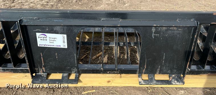 image for item DR1347 83"W skid steer rock bucket