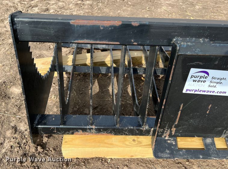 image for item DR1347 83"W skid steer rock bucket