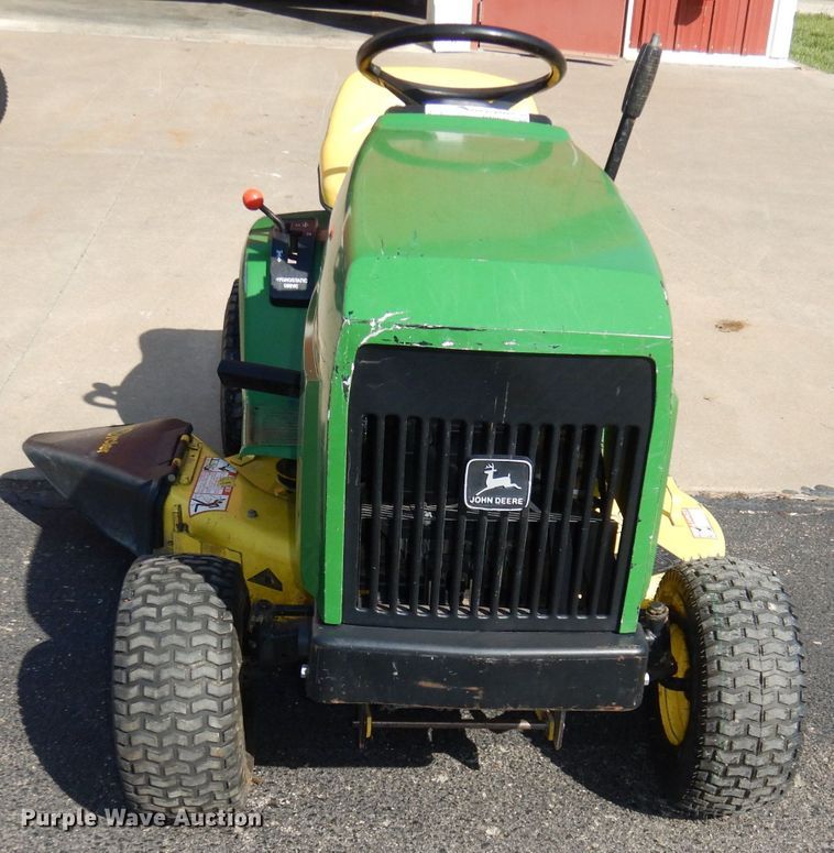 image for item DT9872 John Deere 165 Hydro  lawn mower