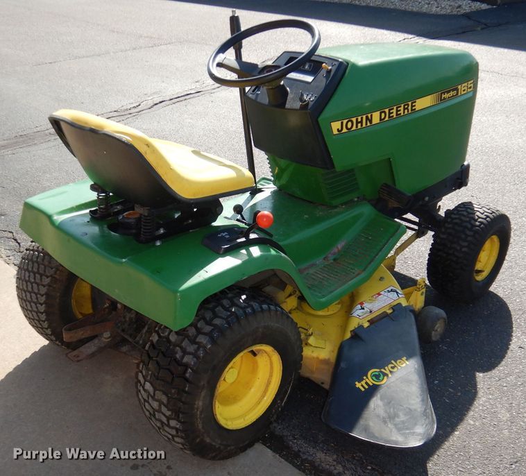 image for item DT9872 John Deere 165 Hydro  lawn mower