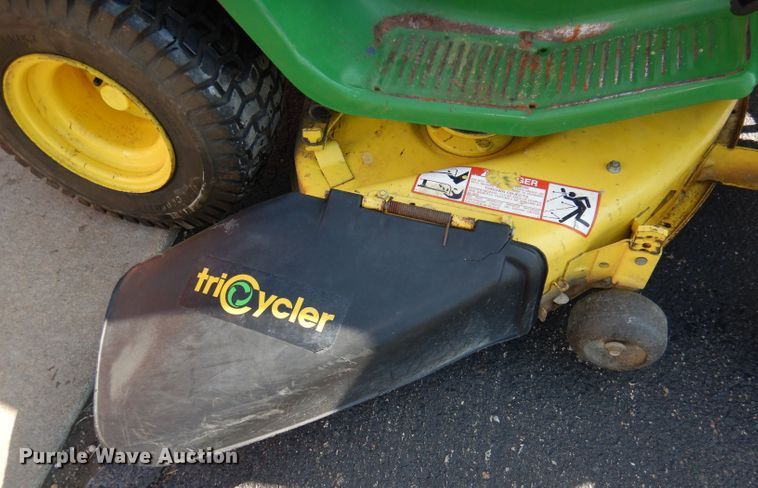 image for item DT9872 John Deere 165 Hydro  lawn mower