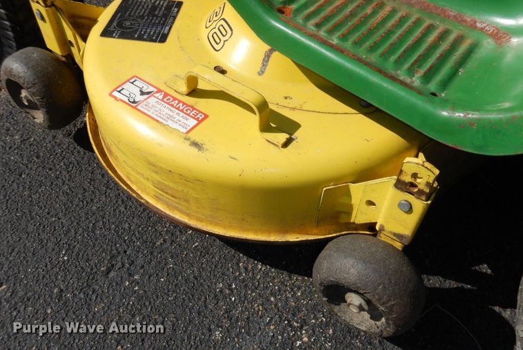 image for item DT9872 John Deere 165 Hydro  lawn mower