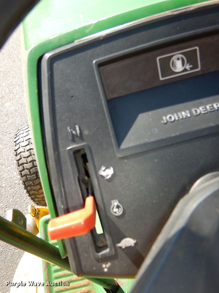 image for item DT9872 John Deere 165 Hydro  lawn mower