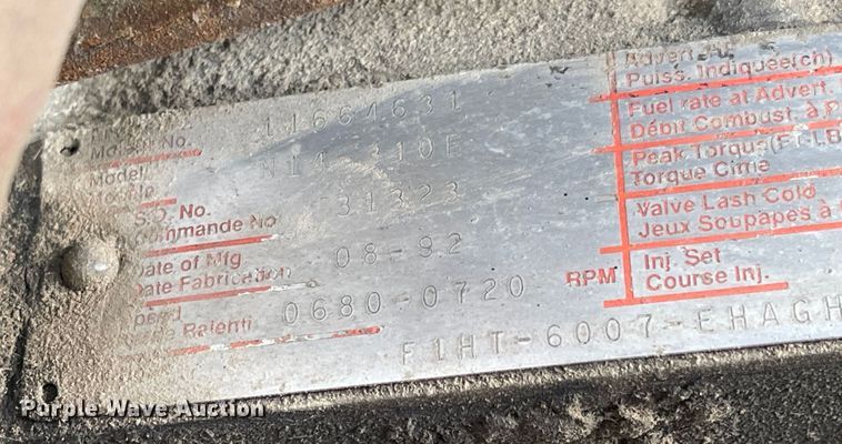 image for item ED9393 1993 Ford Aero Max L9000  toter truck