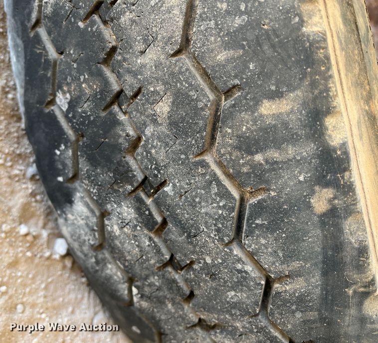 image for item IG9477 (4) 245/70R19.5 tires and wheels