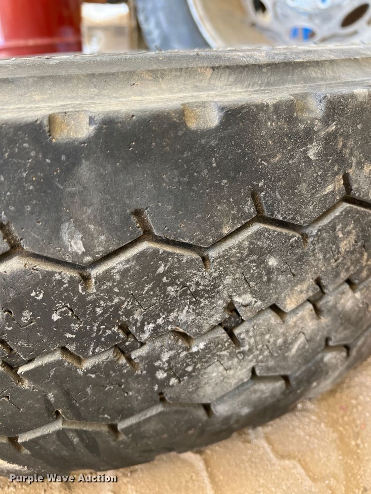 image for item IG9477 (4) 245/70R19.5 tires and wheels