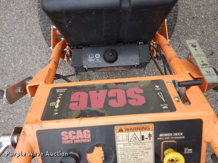 image for item IM9968 2009 Scag SWZ48V -17KAI  lawn mower