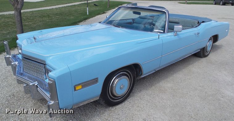 image for item IQ9756 1975 Cadillac Eldorado  convertible