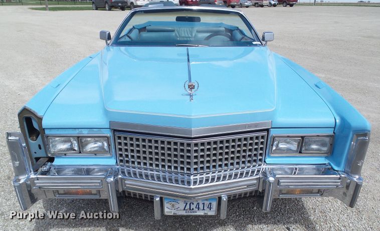 image for item IQ9756 1975 Cadillac Eldorado  convertible