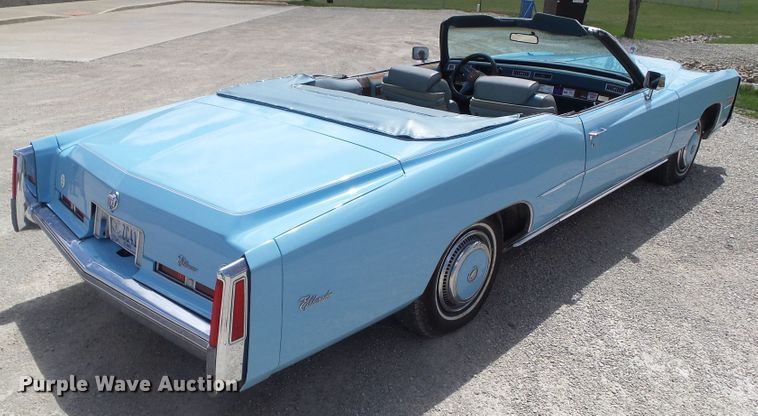 image for item IQ9756 1975 Cadillac Eldorado  convertible