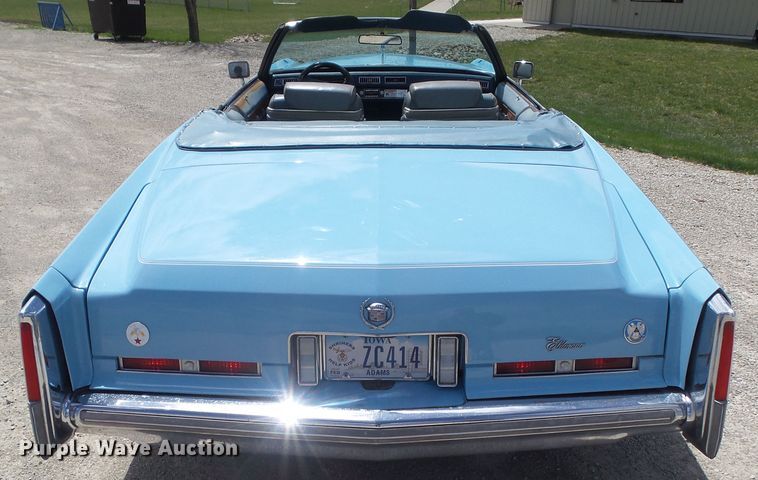 image for item IQ9756 1975 Cadillac Eldorado  convertible