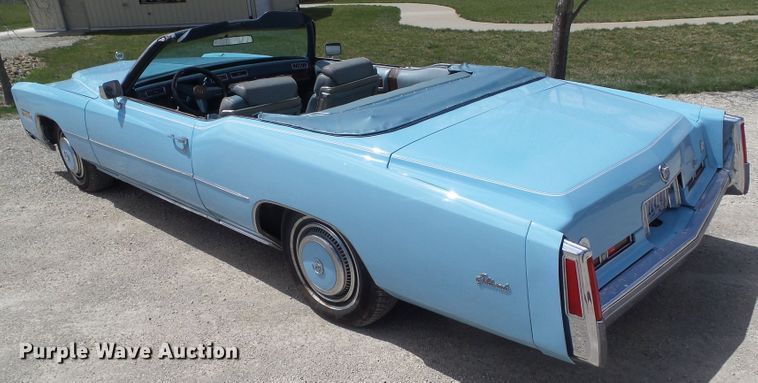 image for item IQ9756 1975 Cadillac Eldorado  convertible