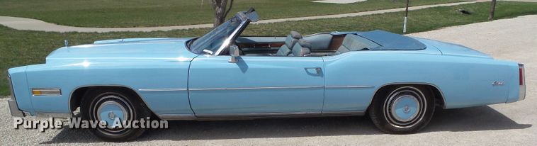 image for item IQ9756 1975 Cadillac Eldorado  convertible
