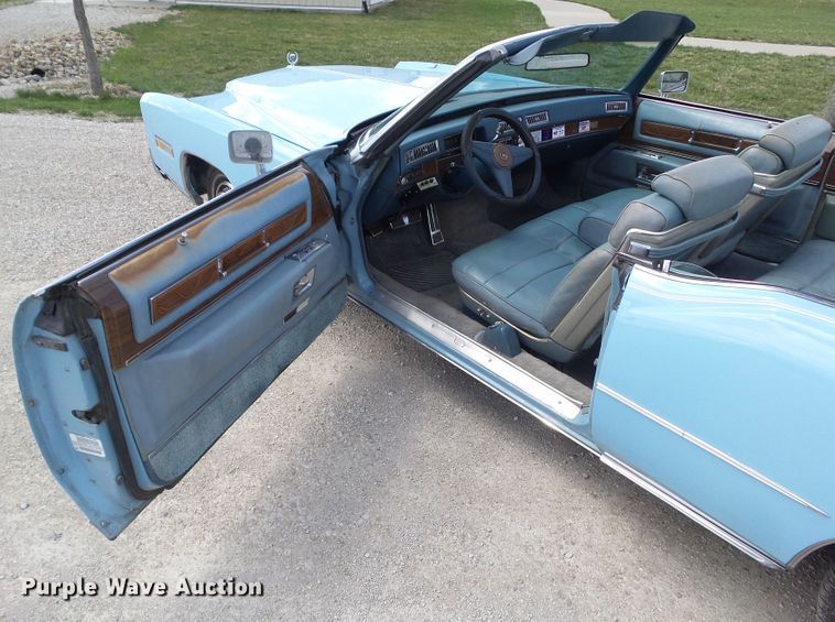 image for item IQ9756 1975 Cadillac Eldorado  convertible