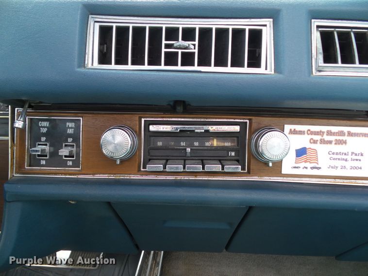 image for item IQ9756 1975 Cadillac Eldorado  convertible