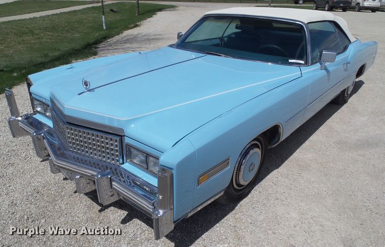 image for item IQ9756 1975 Cadillac Eldorado  convertible