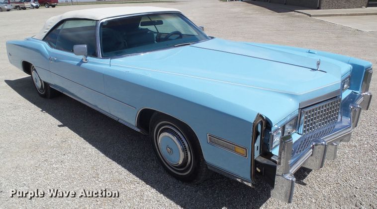 image for item IQ9756 1975 Cadillac Eldorado  convertible
