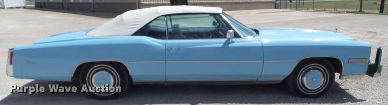 image for item IQ9756 1975 Cadillac Eldorado  convertible