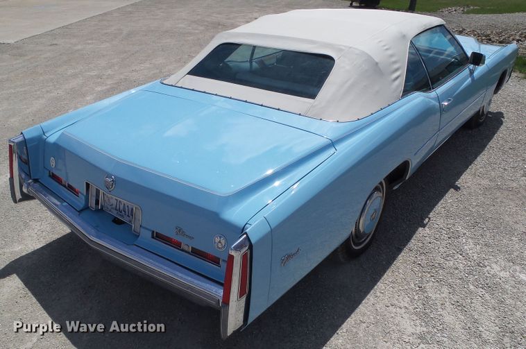 image for item IQ9756 1975 Cadillac Eldorado  convertible