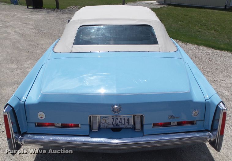 image for item IQ9756 1975 Cadillac Eldorado  convertible