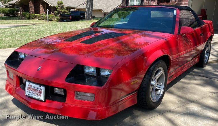 image for item JL9032 1989 Chevrolet Camaro IROC-Z  convertible