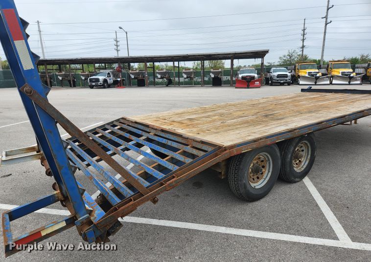 image for item JM9088 2008 Kaufman P  equipment trailer