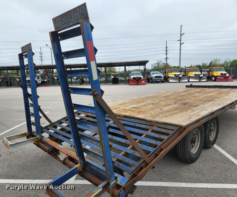 image for item JM9088 2008 Kaufman P  equipment trailer