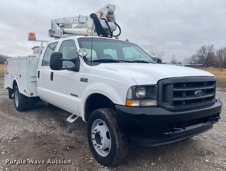 image for item JN9245 2002 Ford F550  bucket truck
