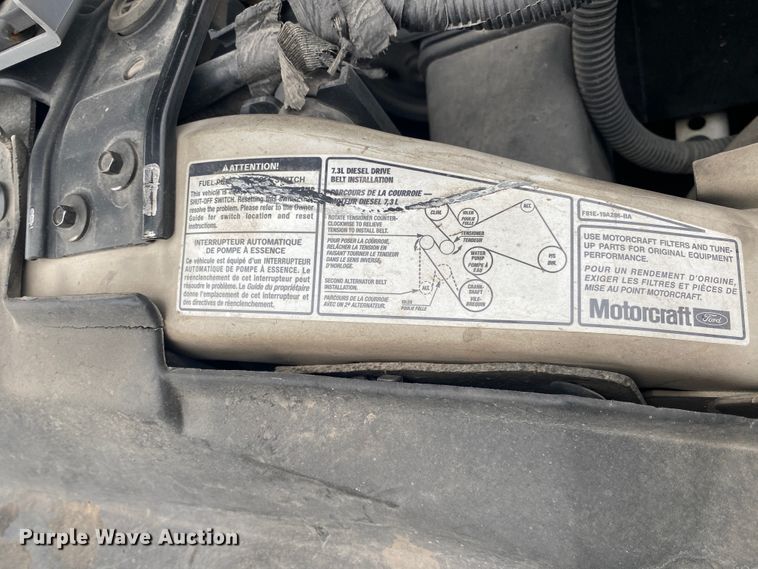 image for item JN9245 2002 Ford F550  bucket truck