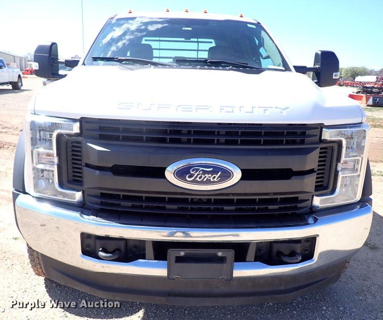 image for item JO9543 2019 Ford F550  SuperCab flatbed truck