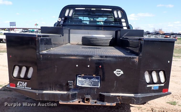 image for item JO9543 2019 Ford F550  SuperCab flatbed truck