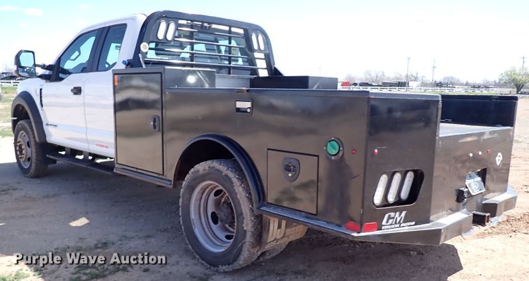 image for item JO9543 2019 Ford F550  SuperCab flatbed truck