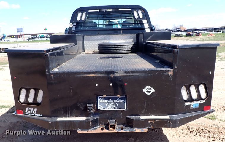 image for item JO9543 2019 Ford F550  SuperCab flatbed truck